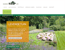 Tablet Screenshot of hoveniersbedrijfstip.nl